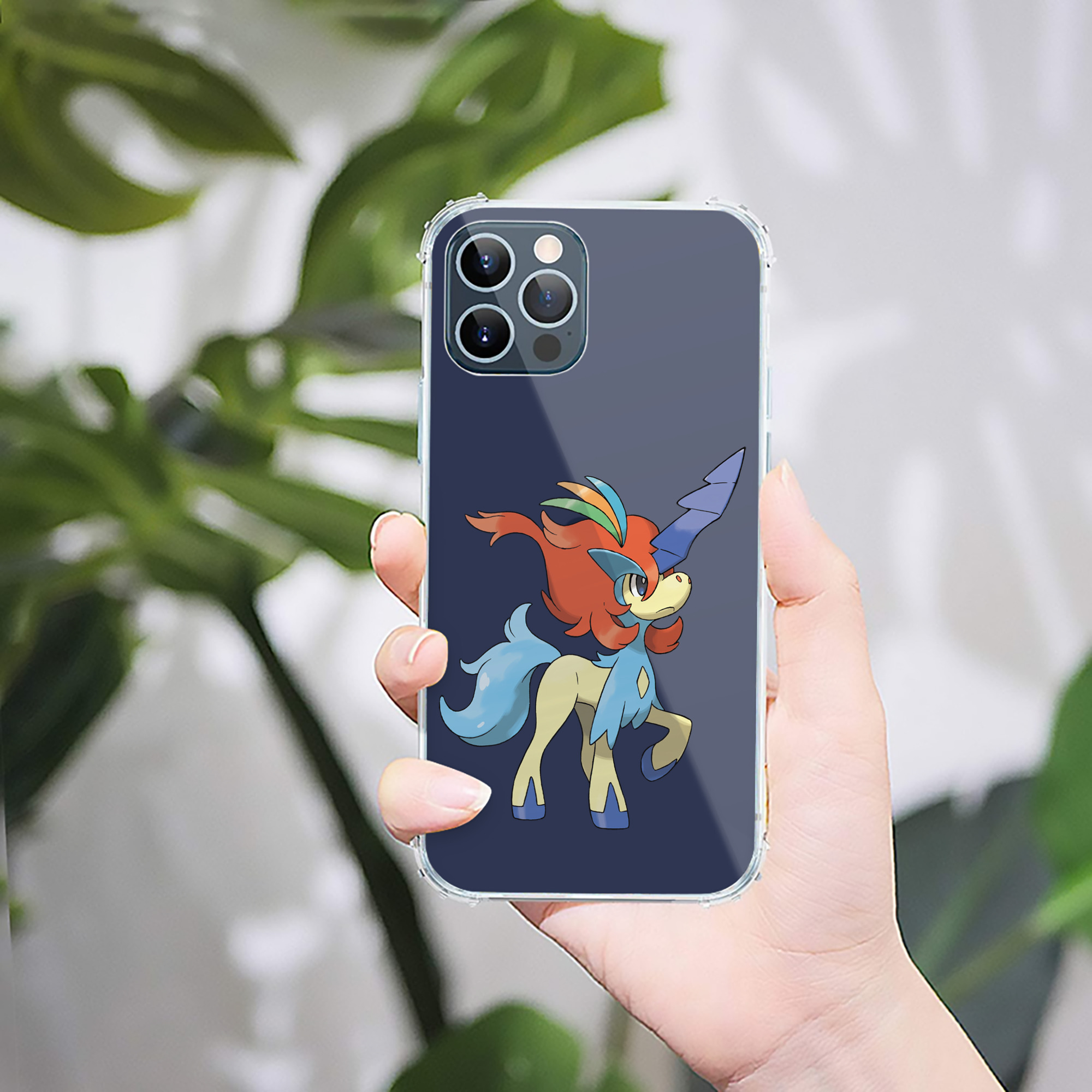 （画像用） ポケットモンスター Pokémon 【iPhone 12シリーズ対応】透明スマホケース（クリアソフトケース）